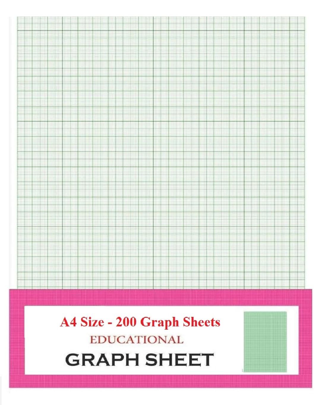 Graph Paper - A4 - 100 Sheets