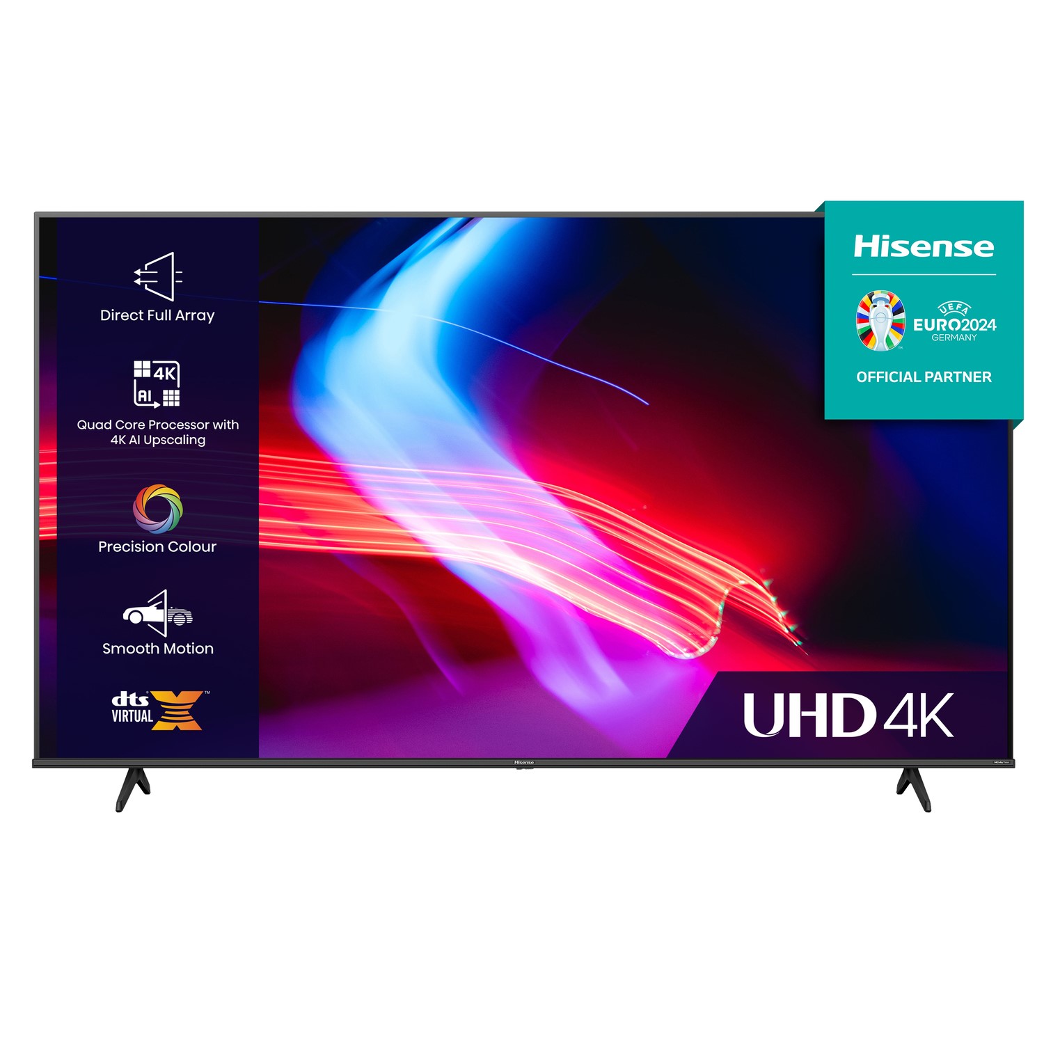 Hisense 43" Smart 4K UHD TV