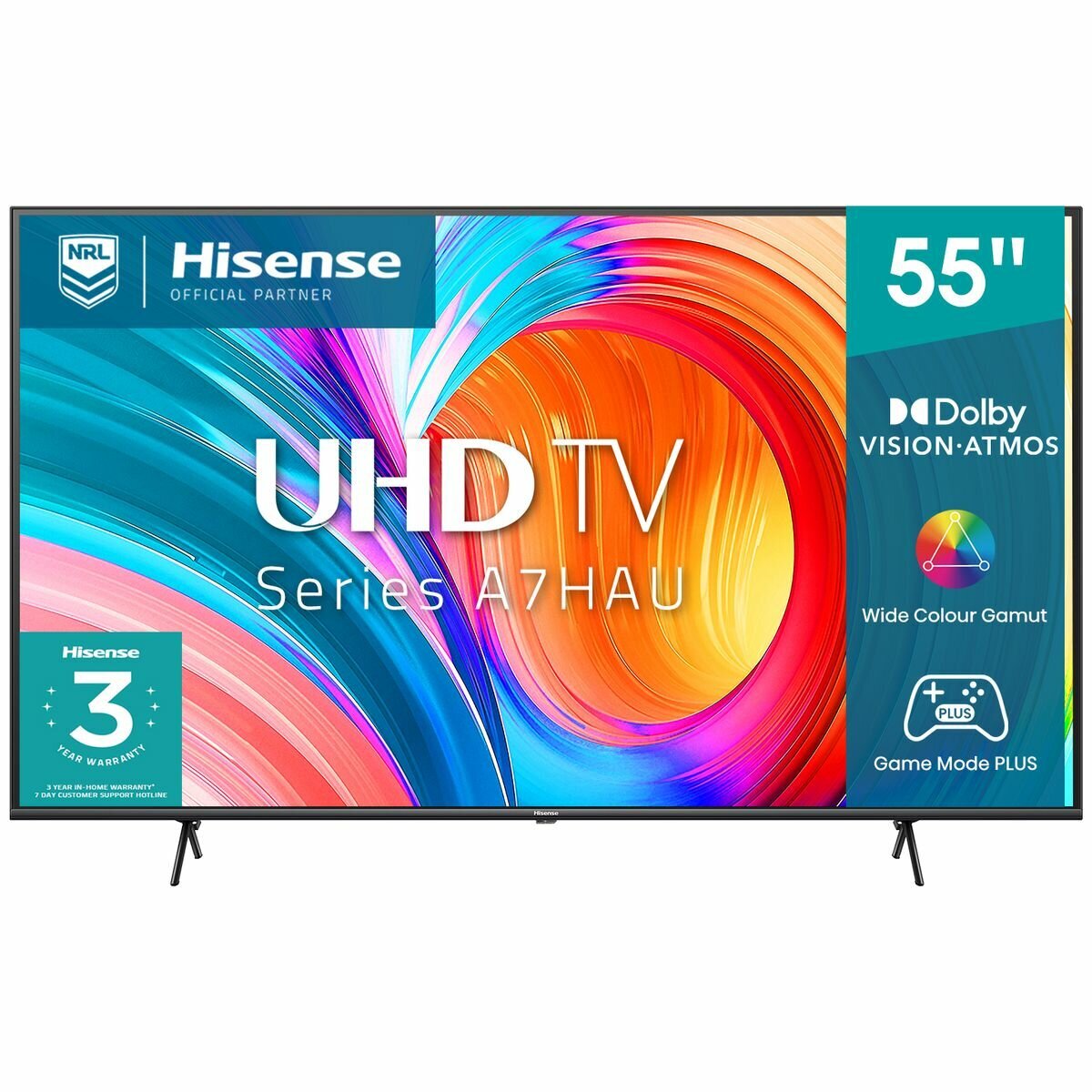 Hisense 55" Smart 4K UHD TV
