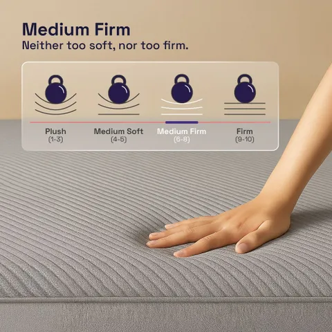 Orthopedic Mattress - King - Memory Foam - 6"