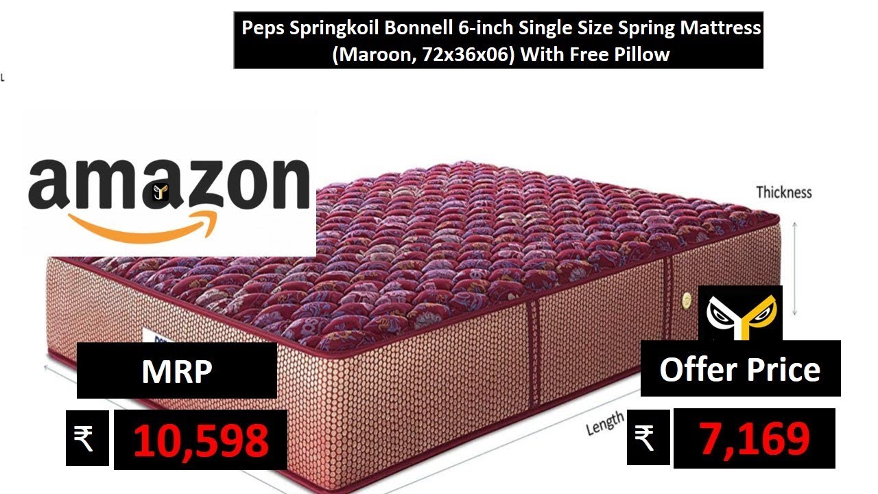 Spring Mattress - Single - Bonnell - 6"
