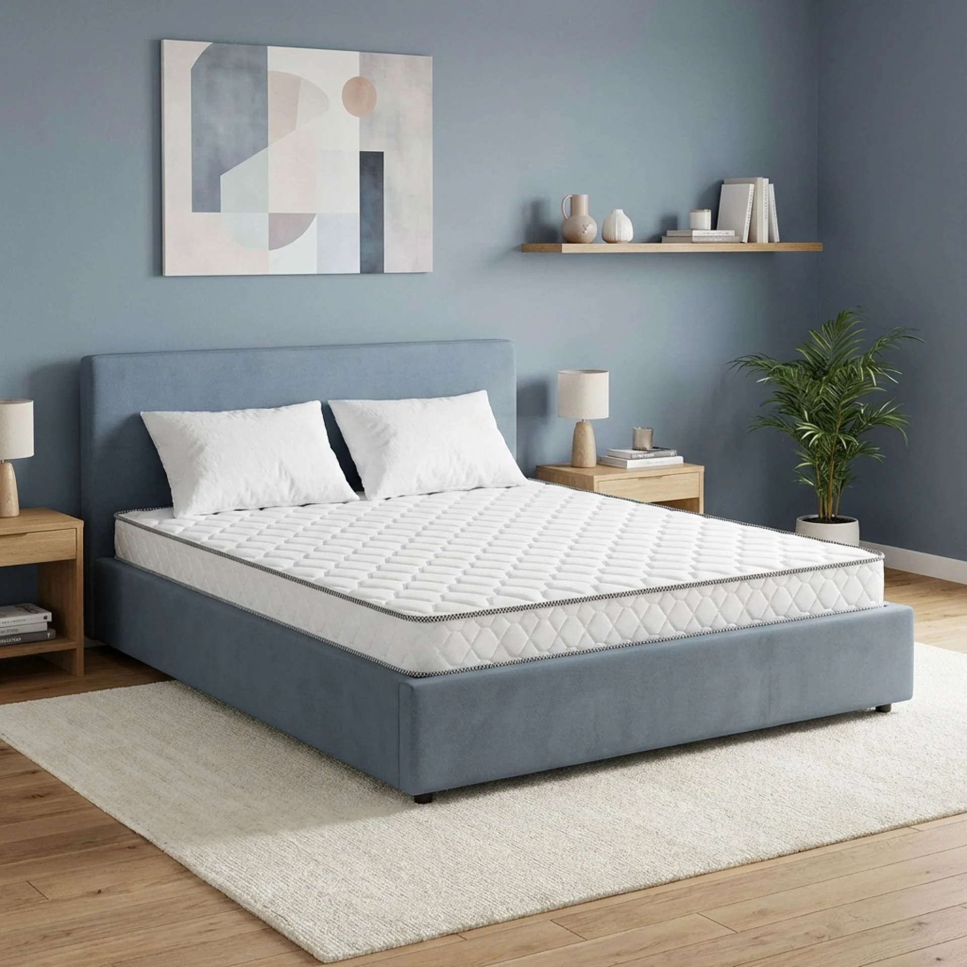 Spring Mattress - Double - Bonnell - 6"