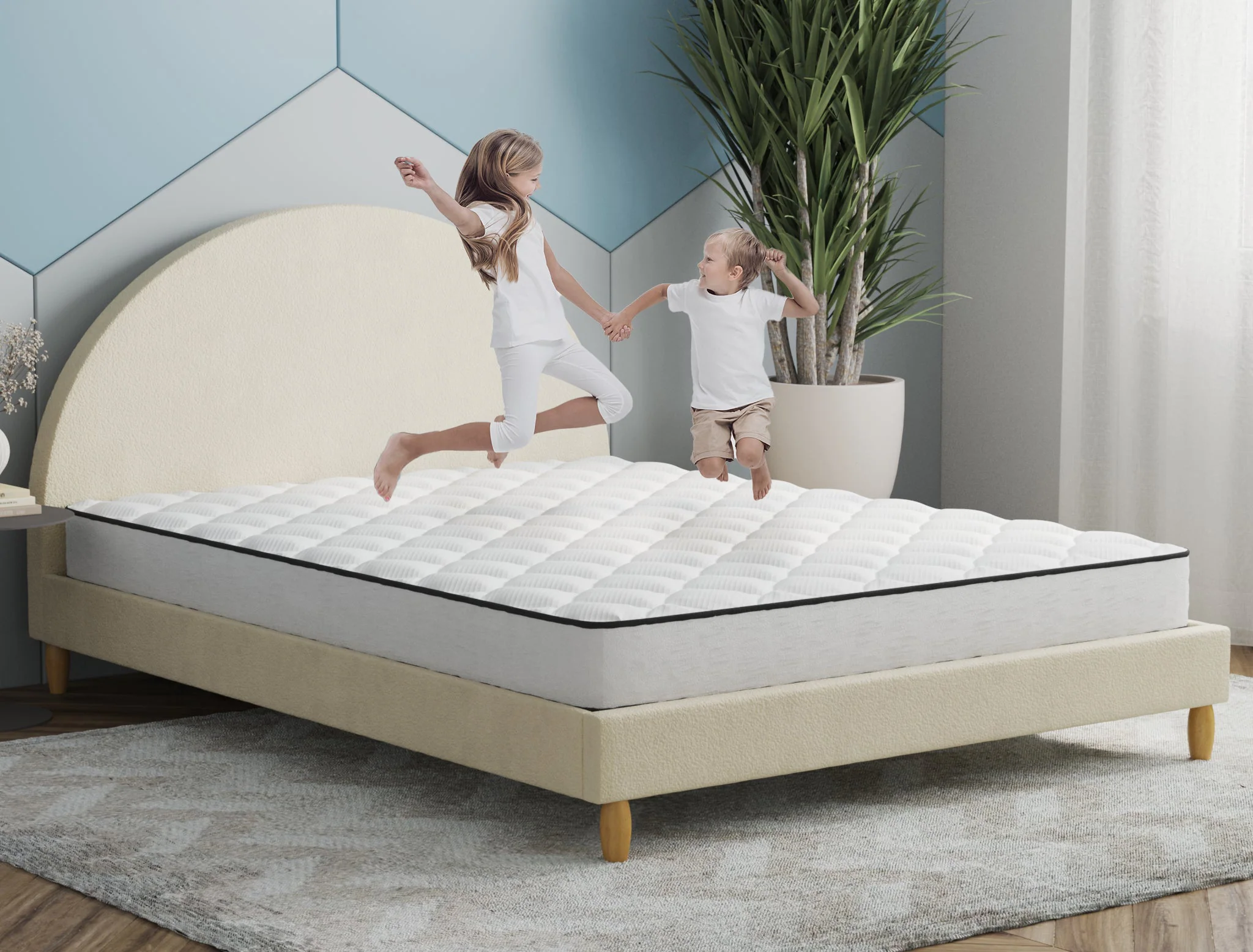 Spring Mattress - King - Bonnell - 6"