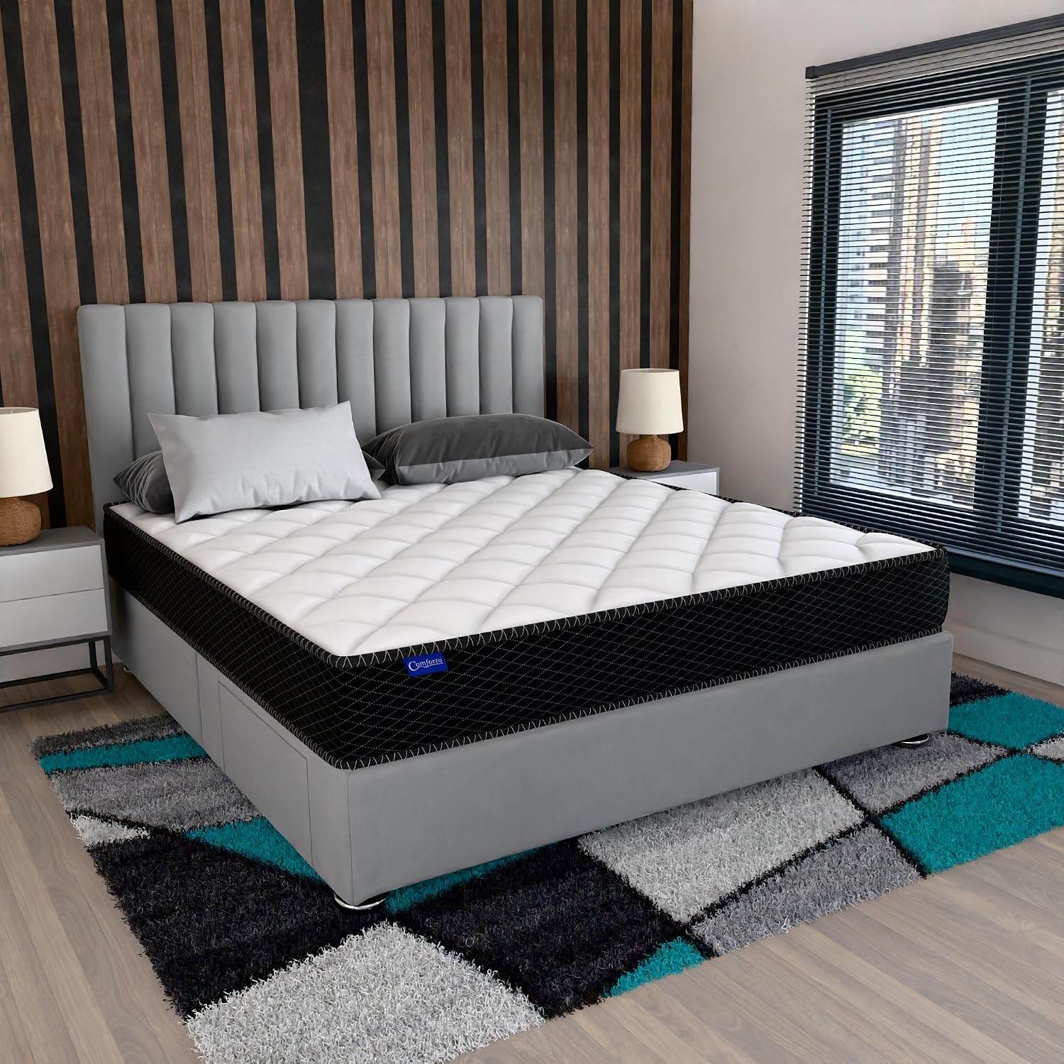 Pocket Spring Mattress - King - 8"