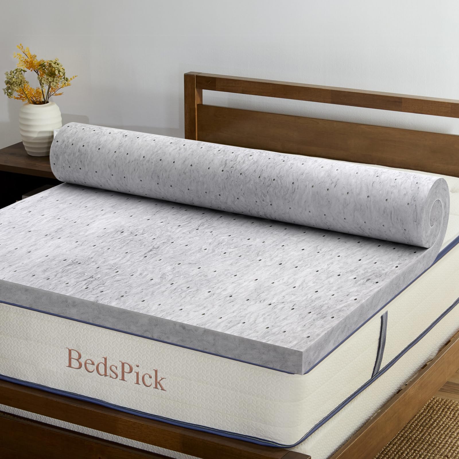 Mattress Topper - Double - Memory Foam - 2"