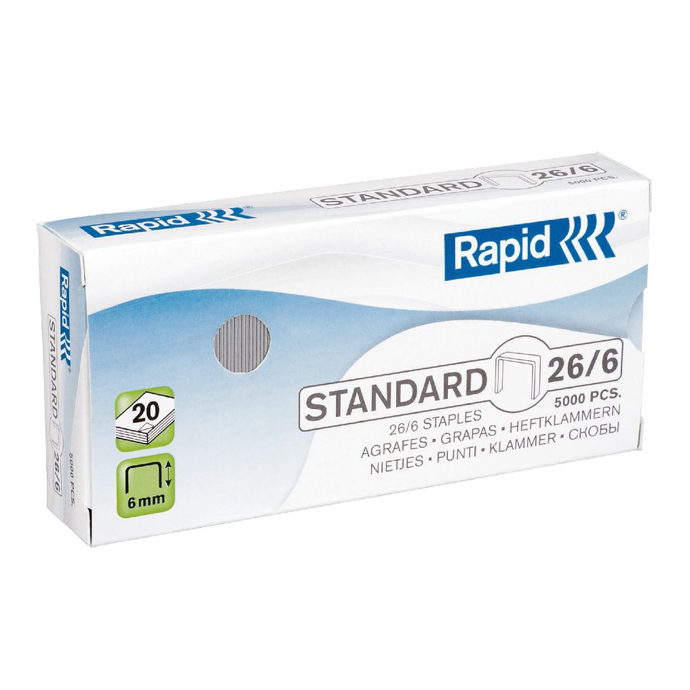 Staples - 26/6 - 5000 Pack