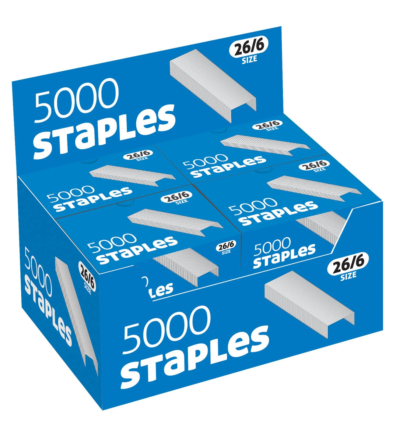 Staples - 26/6 - 5000 Pack