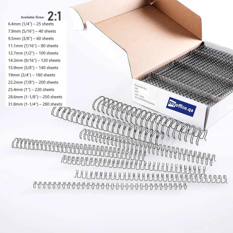 Binding Wire - 2:1 - 100 Pack