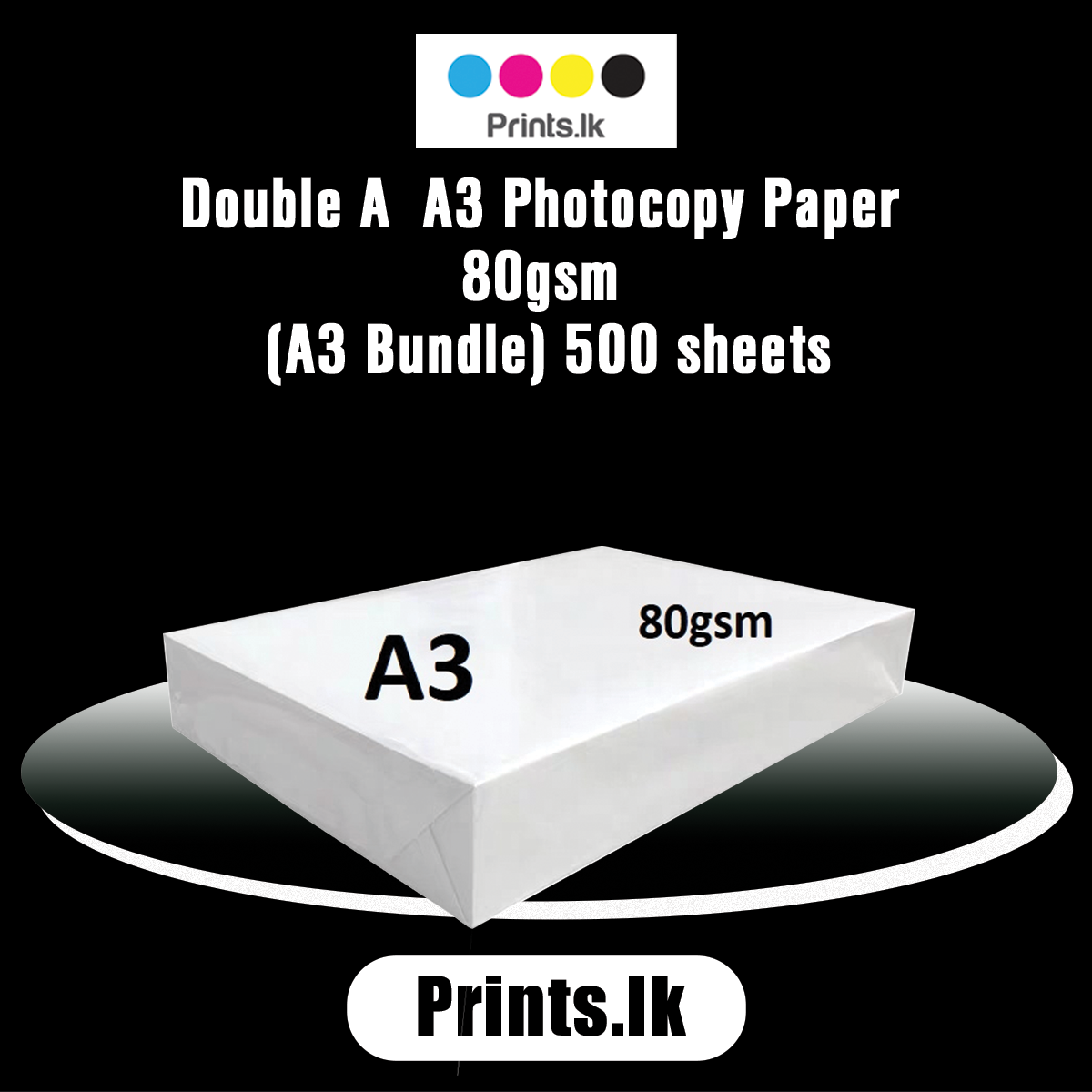 A3 Printing Paper - 80gsm - 500 Sheets