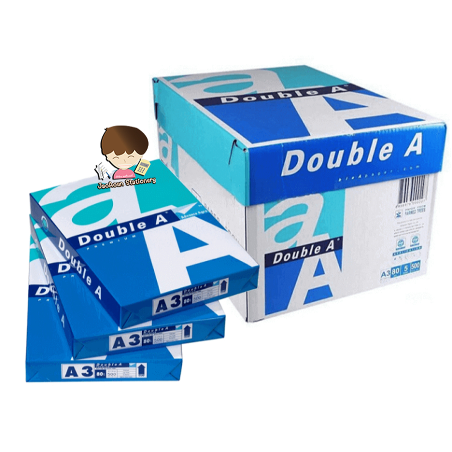 A3 Printing Paper - 80gsm - 500 Sheets - Double A