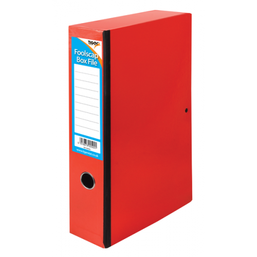 A4 Box File - Red