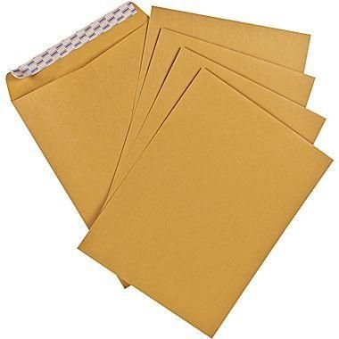 A4 Envelope - Brown - 100 Pack