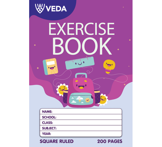 A4 Exercise Book - 200 Pages - Ruled
