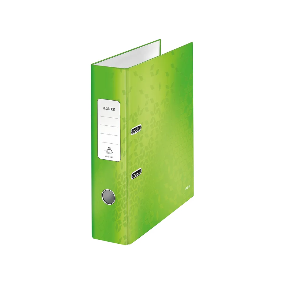 A4 Lever Arch File - 80mm - Green