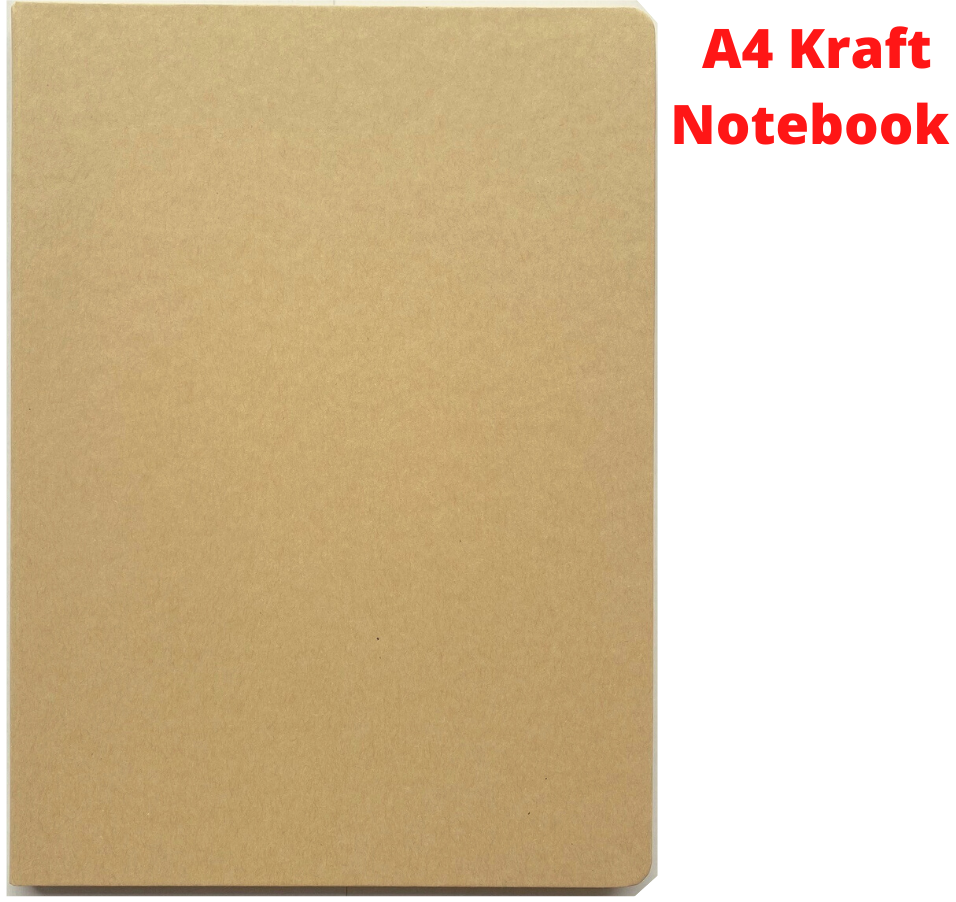 A4 Notebook - 100 Pages - Hard Cover