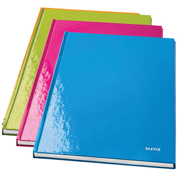 A4 Notebook - 100 Pages - Hard Cover - Ruled