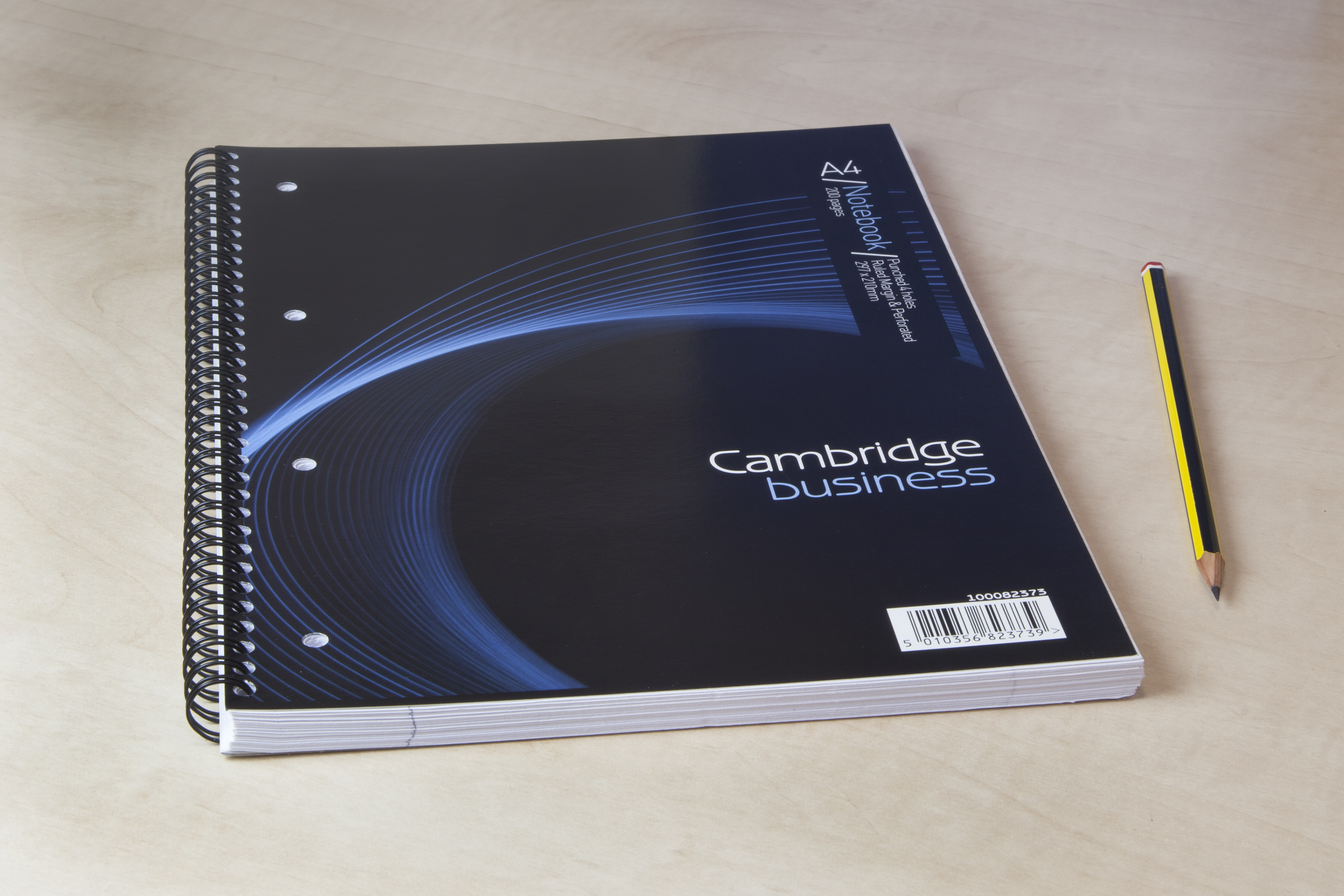 A4 Notebook - 200 Pages - Hard Cover - Ruled