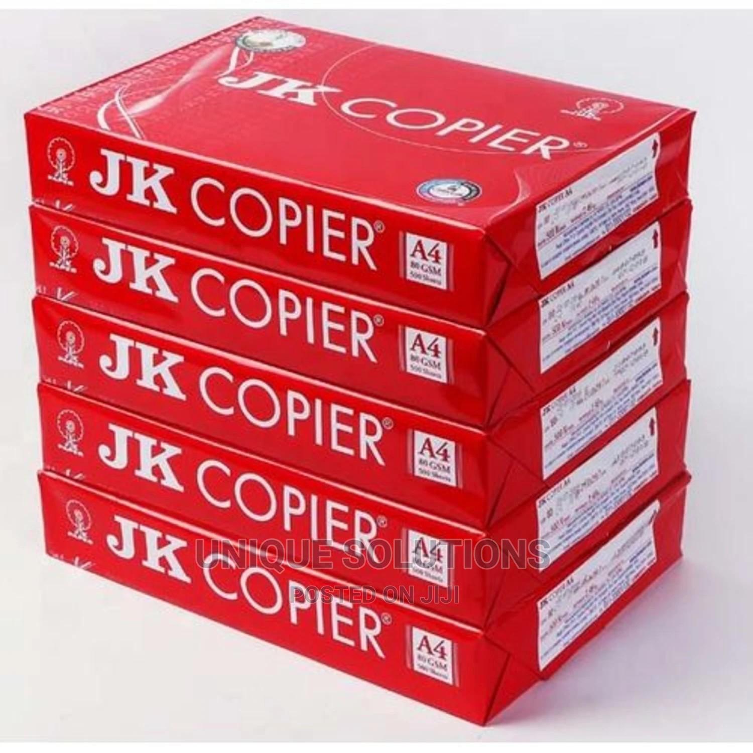 A4 Printing Paper - 80gsm - 5 Reams - JK Copier