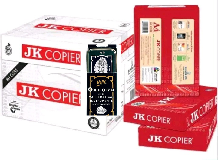 A4 Printing Paper - 80gsm - 5 Reams - JK Copier