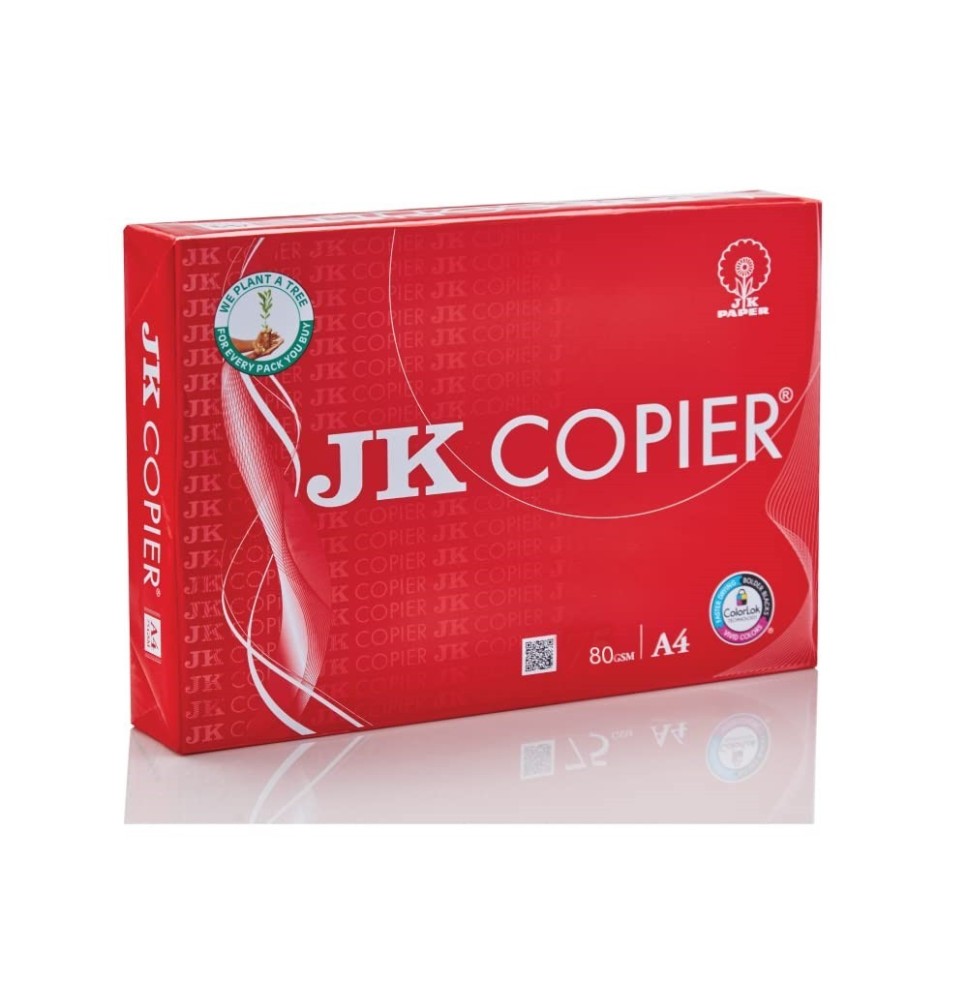 A4 Printing Paper - 80gsm - 500 Sheets - JK Copier