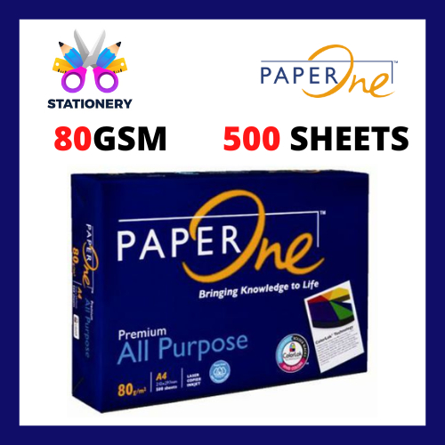 A4 Printing Paper - 80gsm - 500 Sheets - Paper One