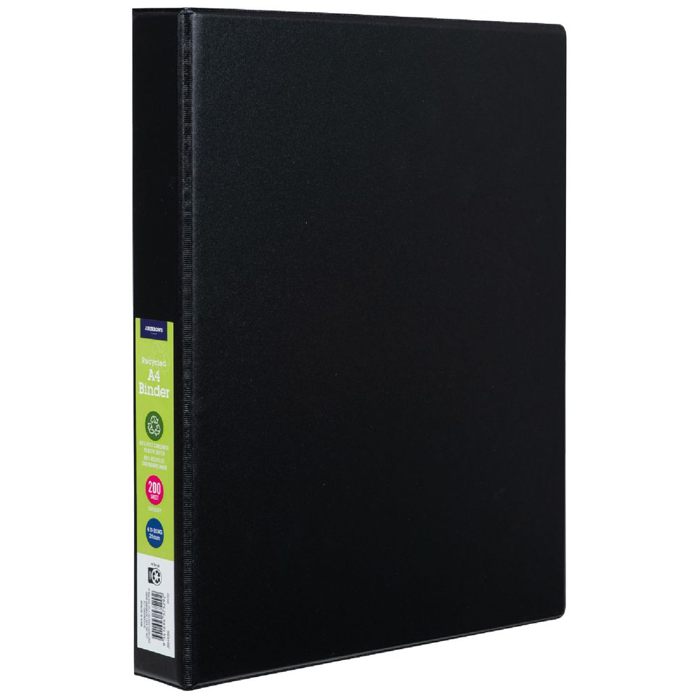 A4 Ring Binder - 25mm - Black