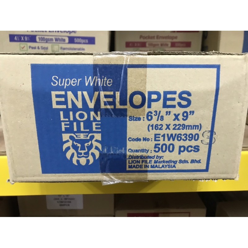 A5 Envelope - White - 500 Pack