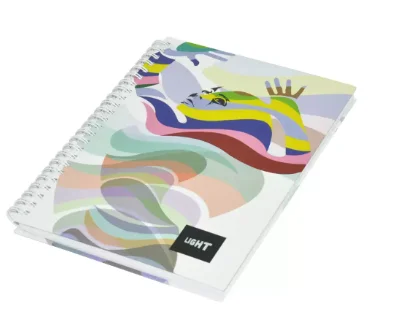 A5 Notebook - 100 Pages - Hard Cover - Ruled