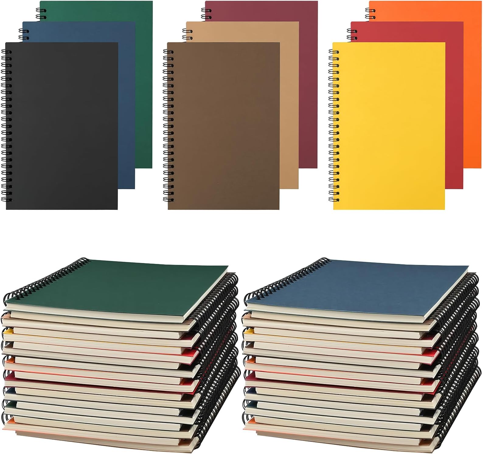 A5 Notebook - 100 Pages - Spiral - Ruled
