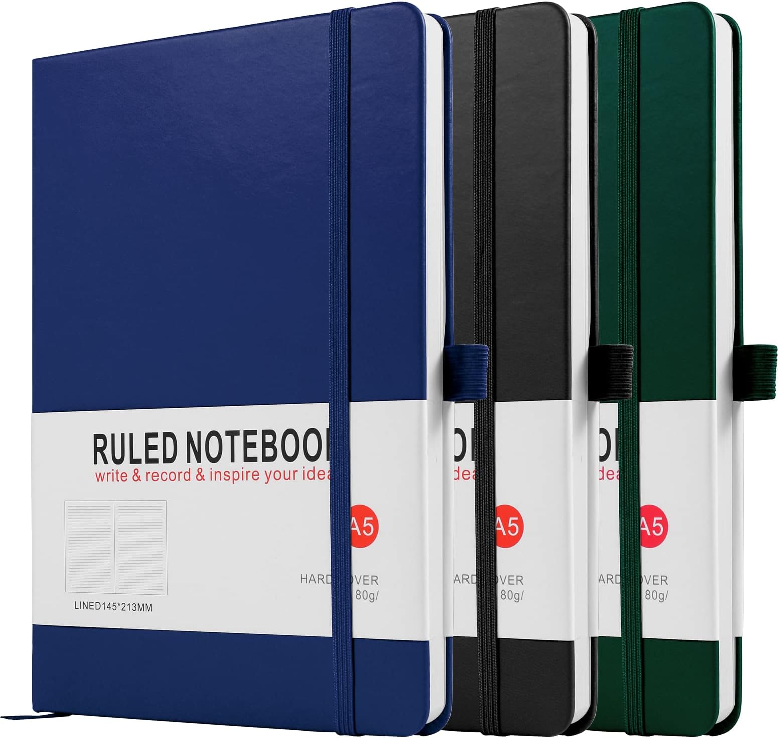 A5 Notebook - 200 Pages - Hard Cover