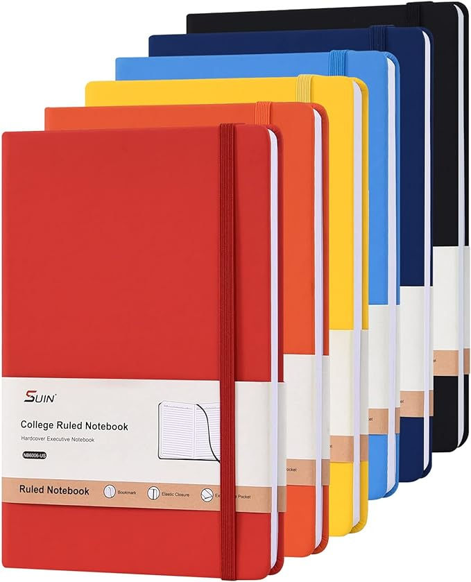 A5 Notebook - 200 Pages - Hard Cover