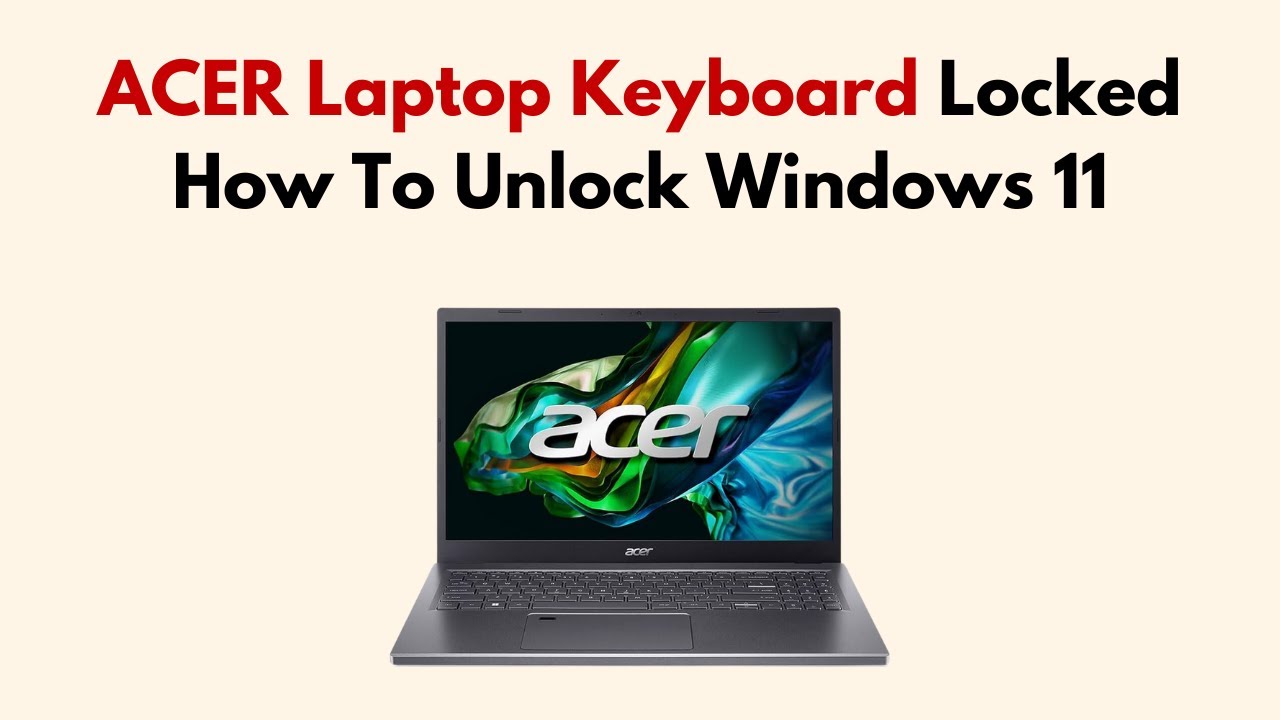 Acer Laptop Lock