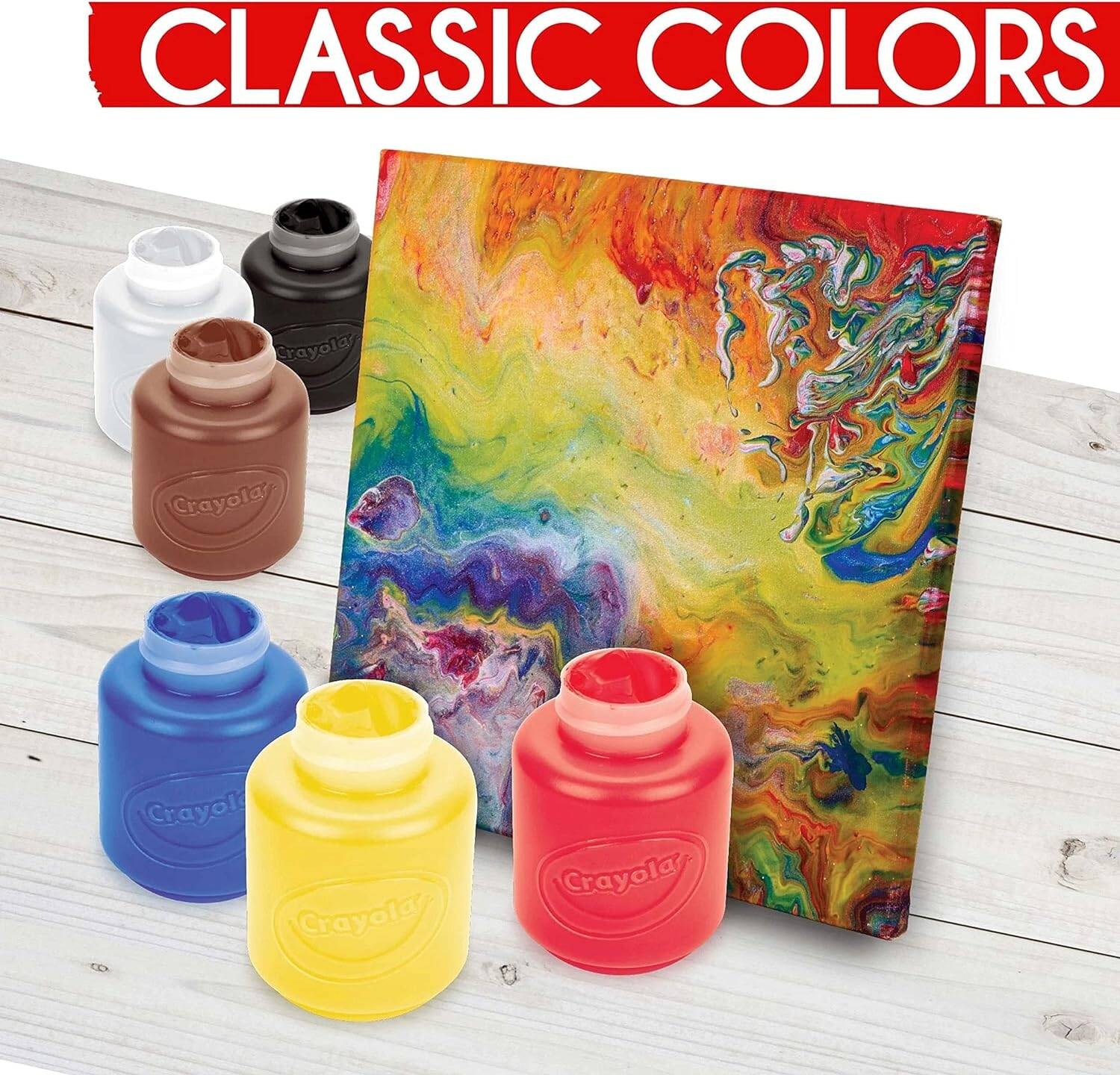 Acrylic Paint Set - 12 Colors