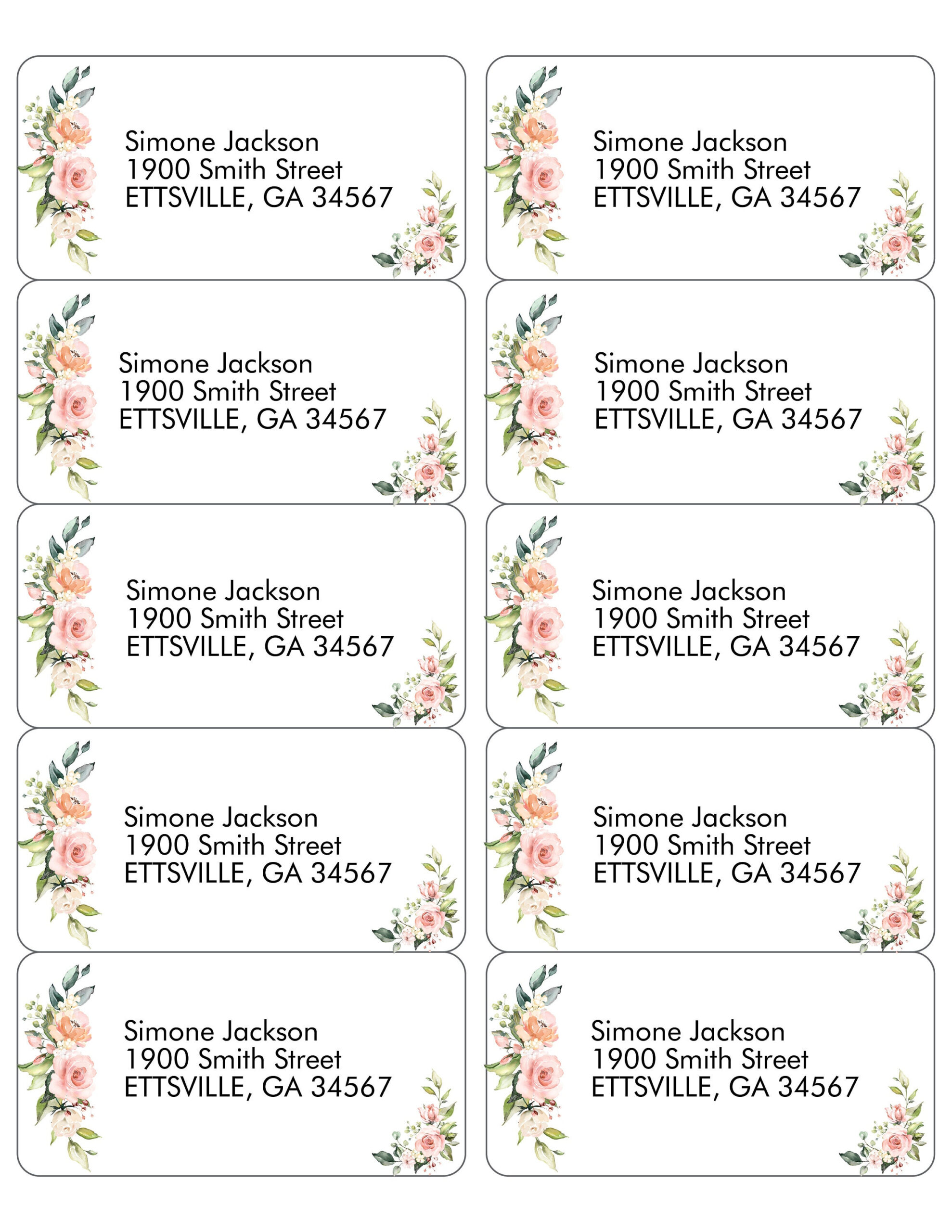 Address Labels