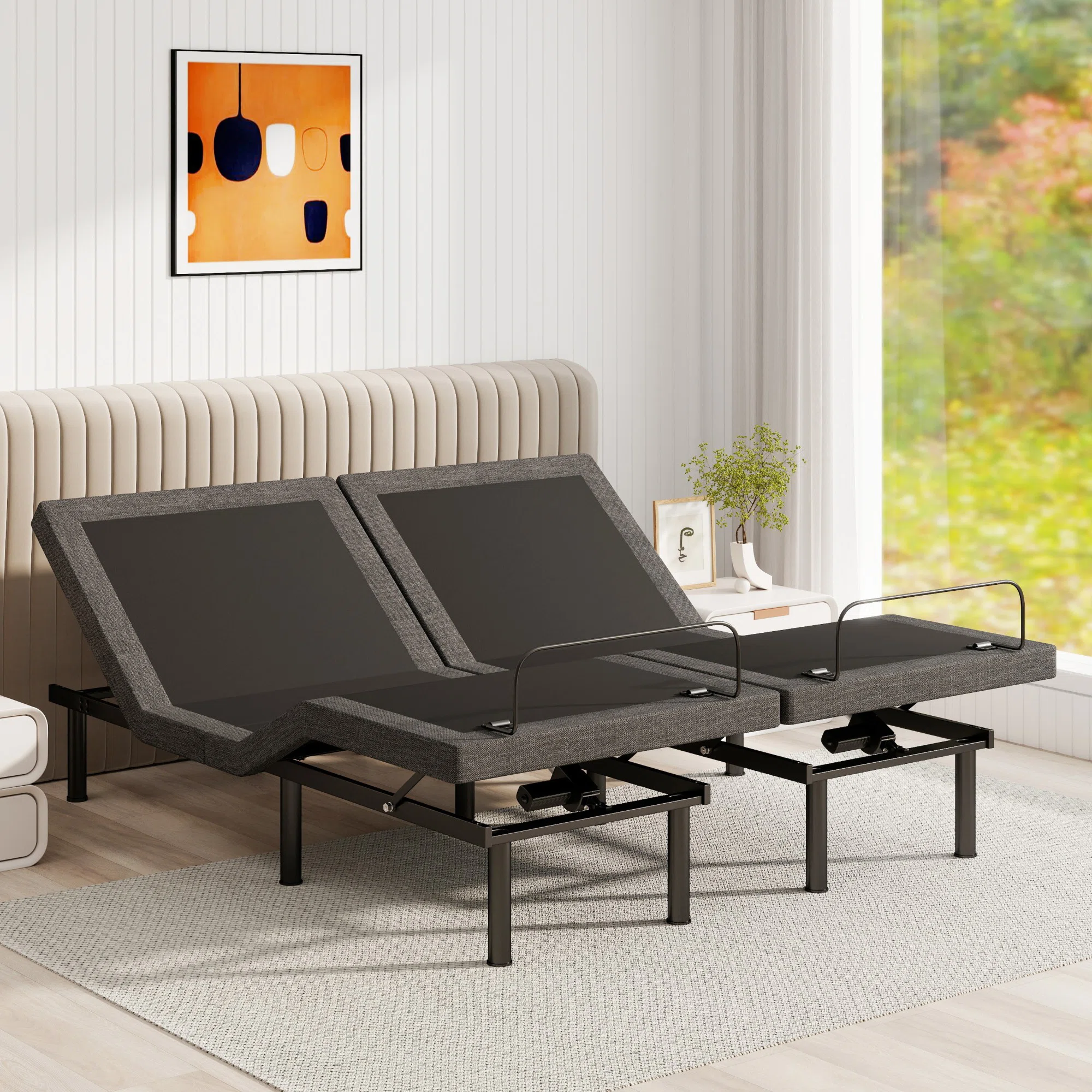Adjustable Bed Base - Double 12 inch Hypoallergenic