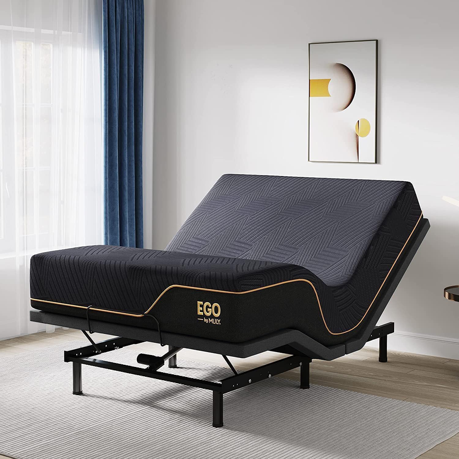 Adjustable Bed Base - Full 14 inch Hypoallergenic