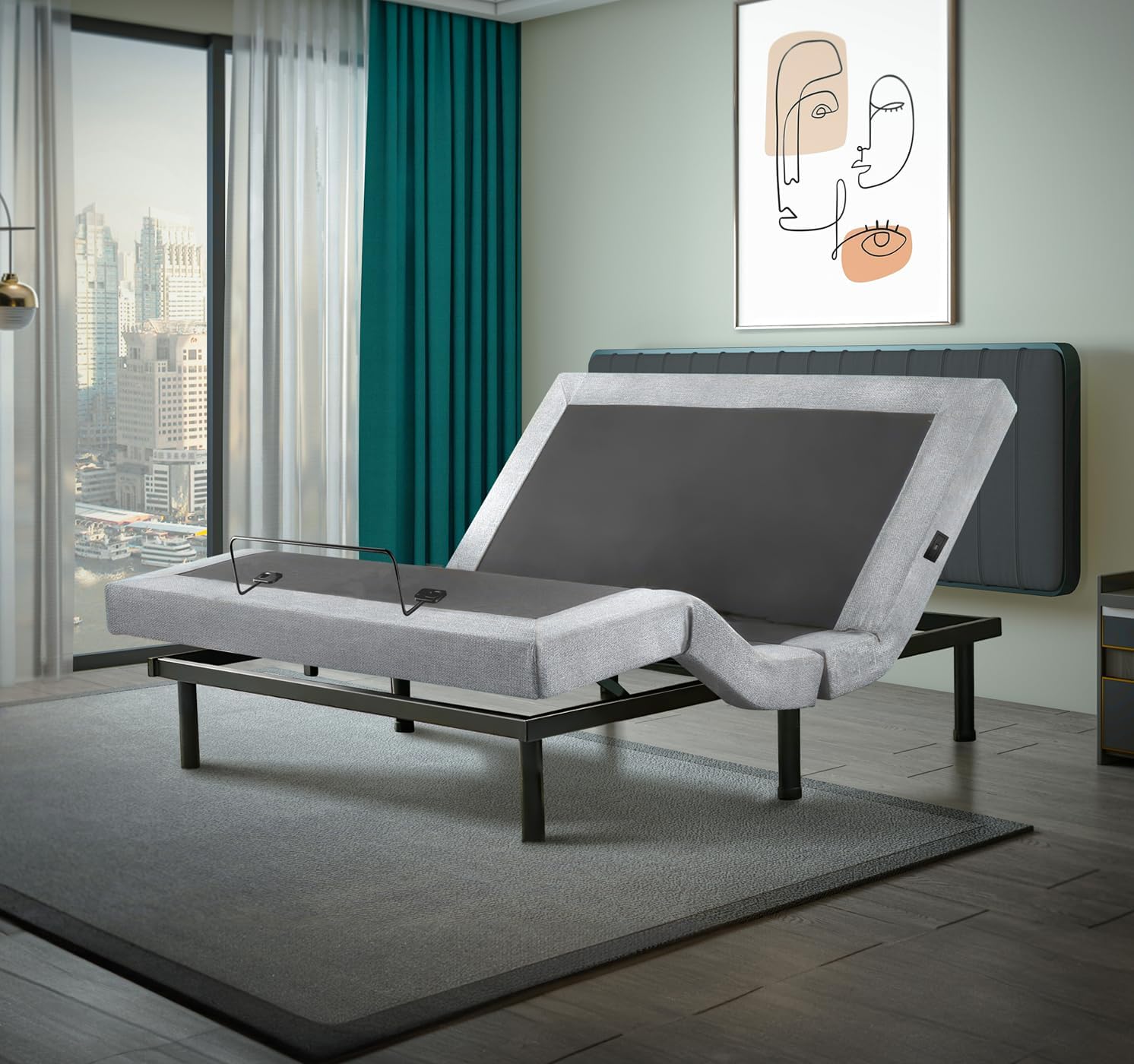 Adjustable Bed Base - Full 8 inch Hypoallergenic