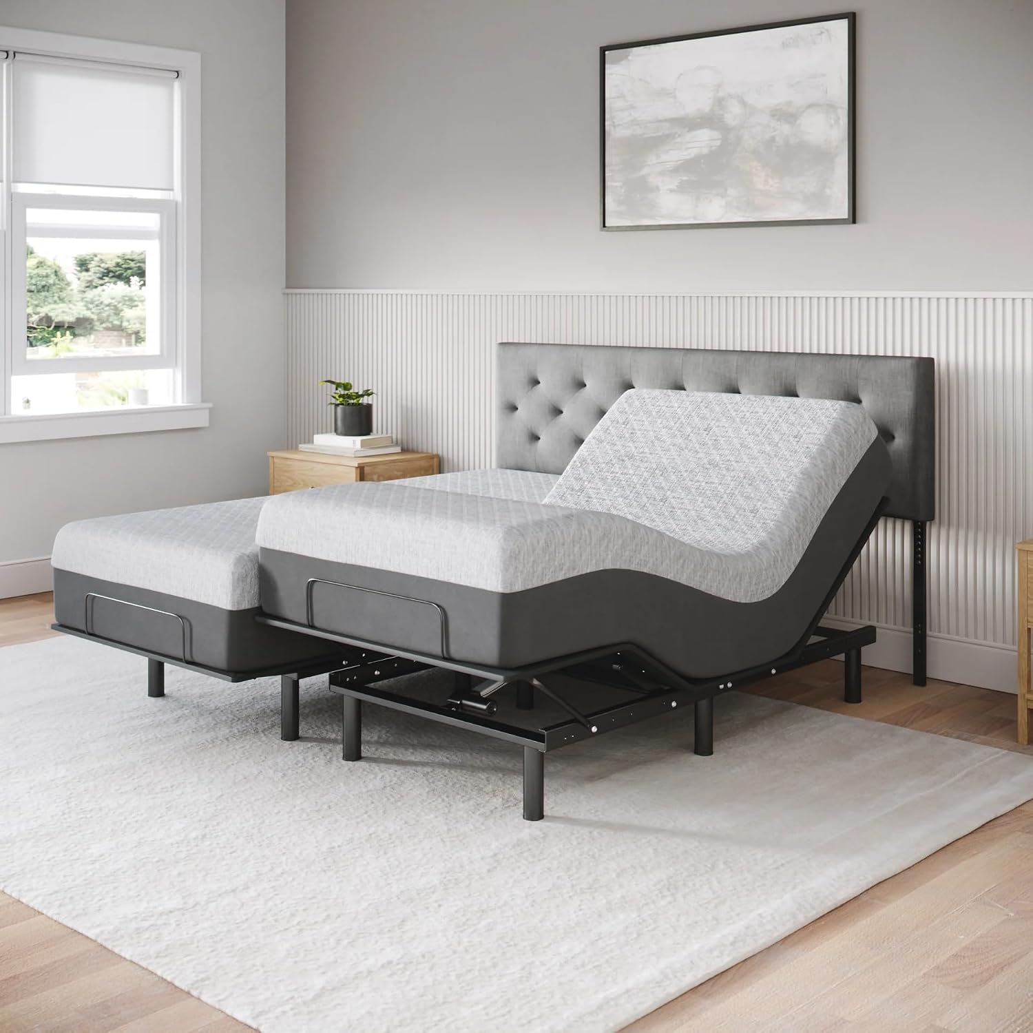 Adjustable Bed Base - King 10 inch Cooling
