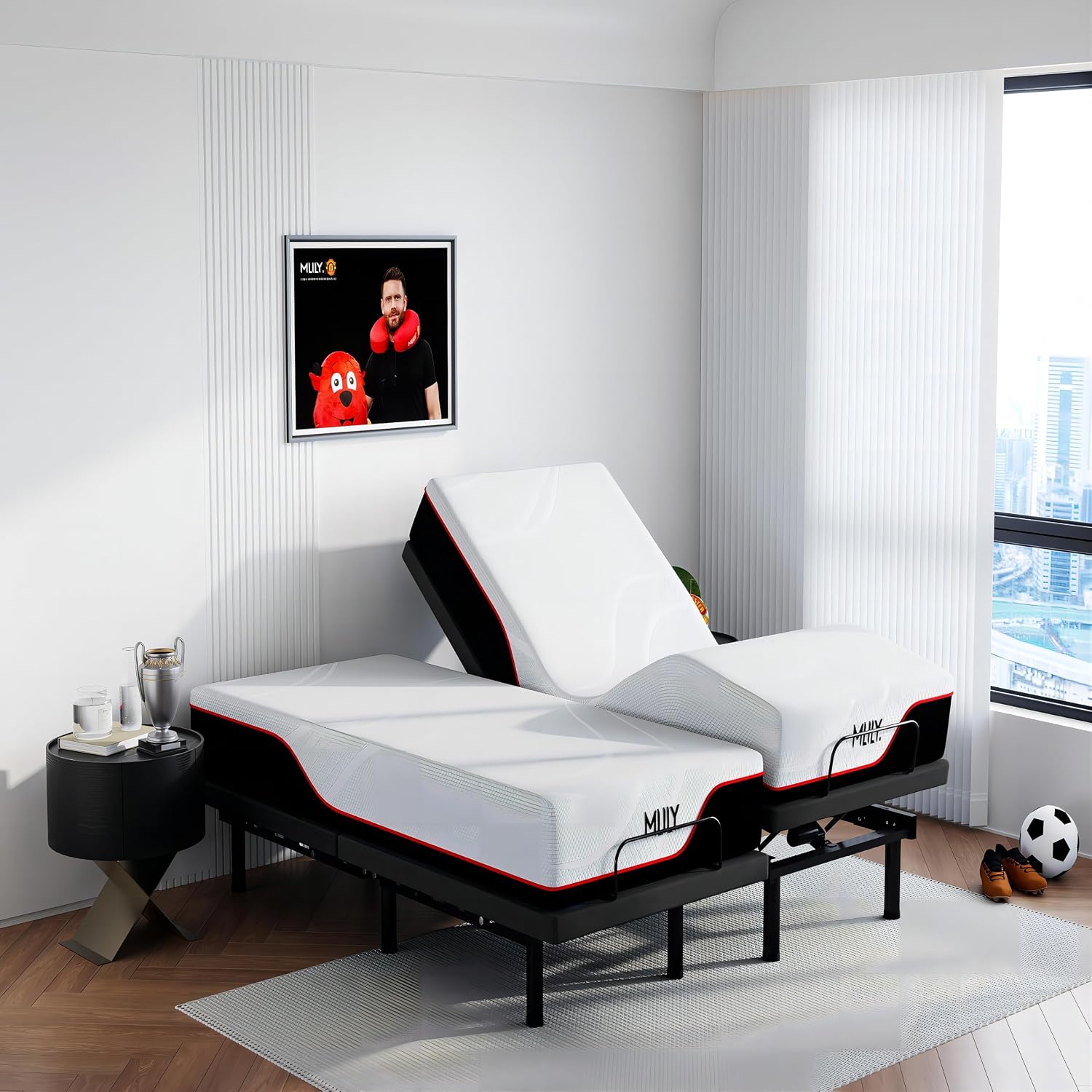 Adjustable Bed Base - King 12 inch Cooling