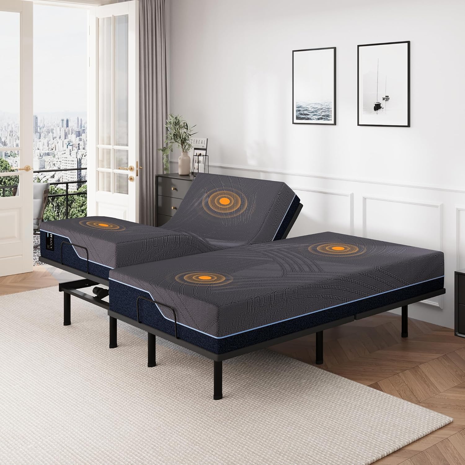 Adjustable Bed Base - King 14 inch Cooling