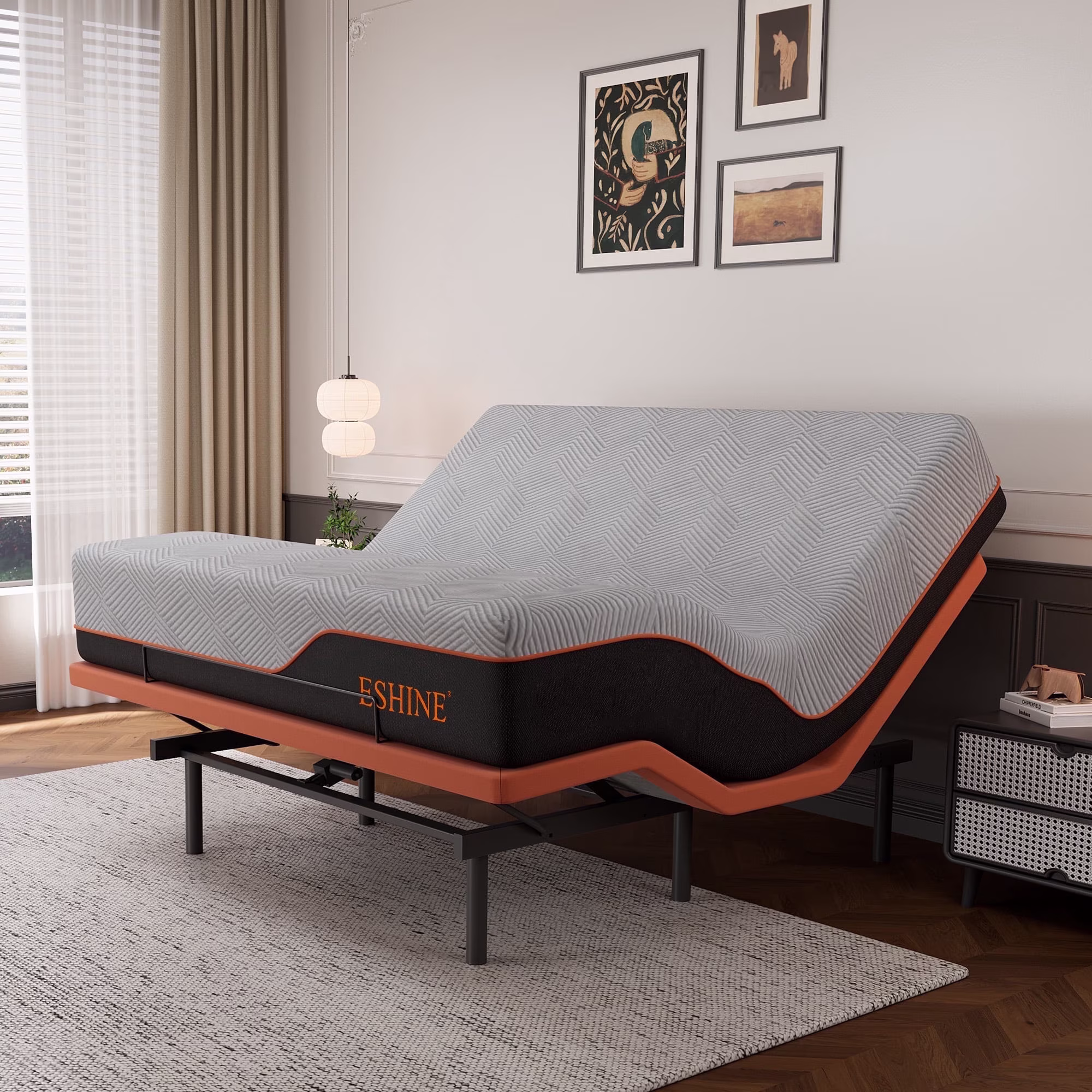 Adjustable Bed Base - King 14 inch Hypoallergenic