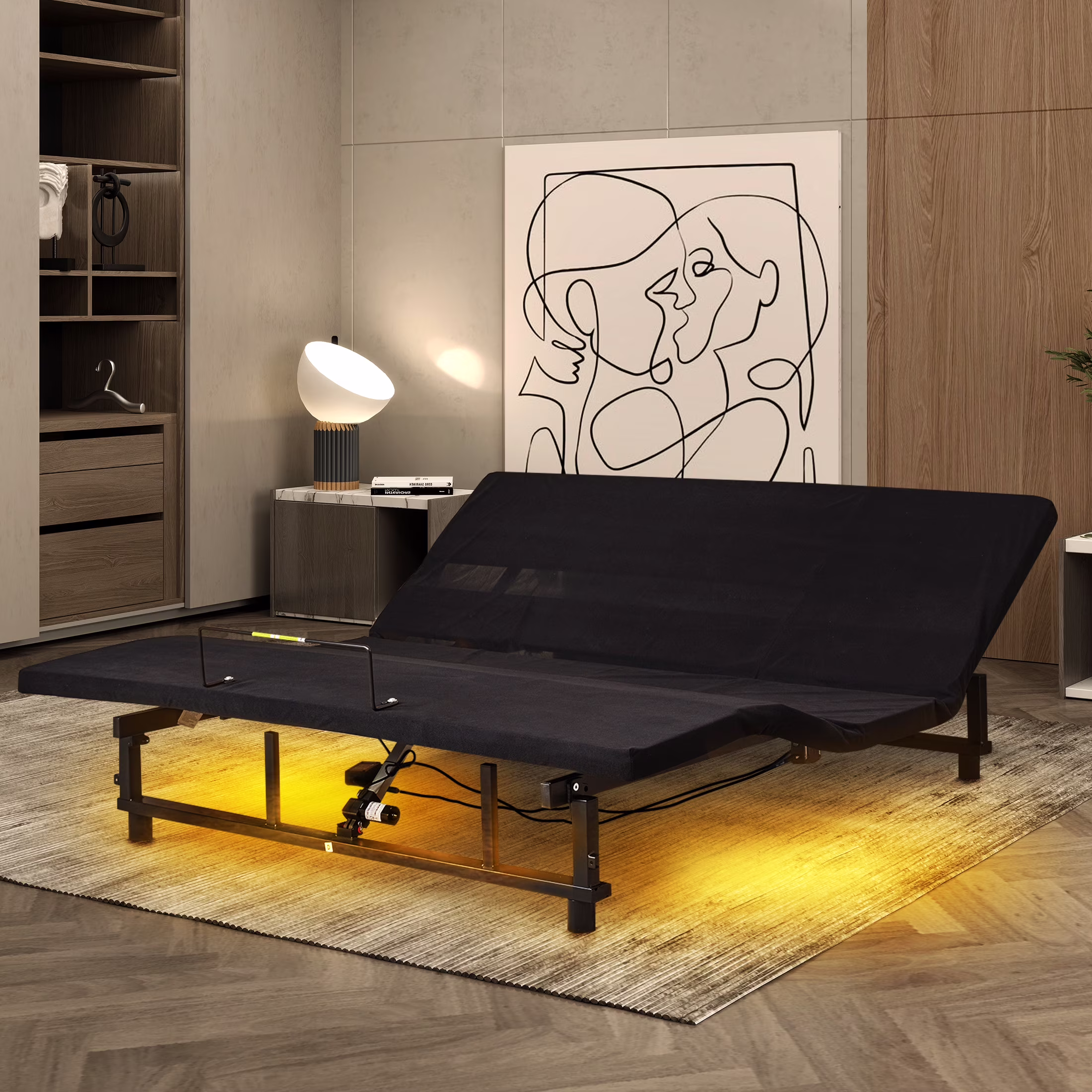 Adjustable Bed Base - King 6 inch Eco-friendly