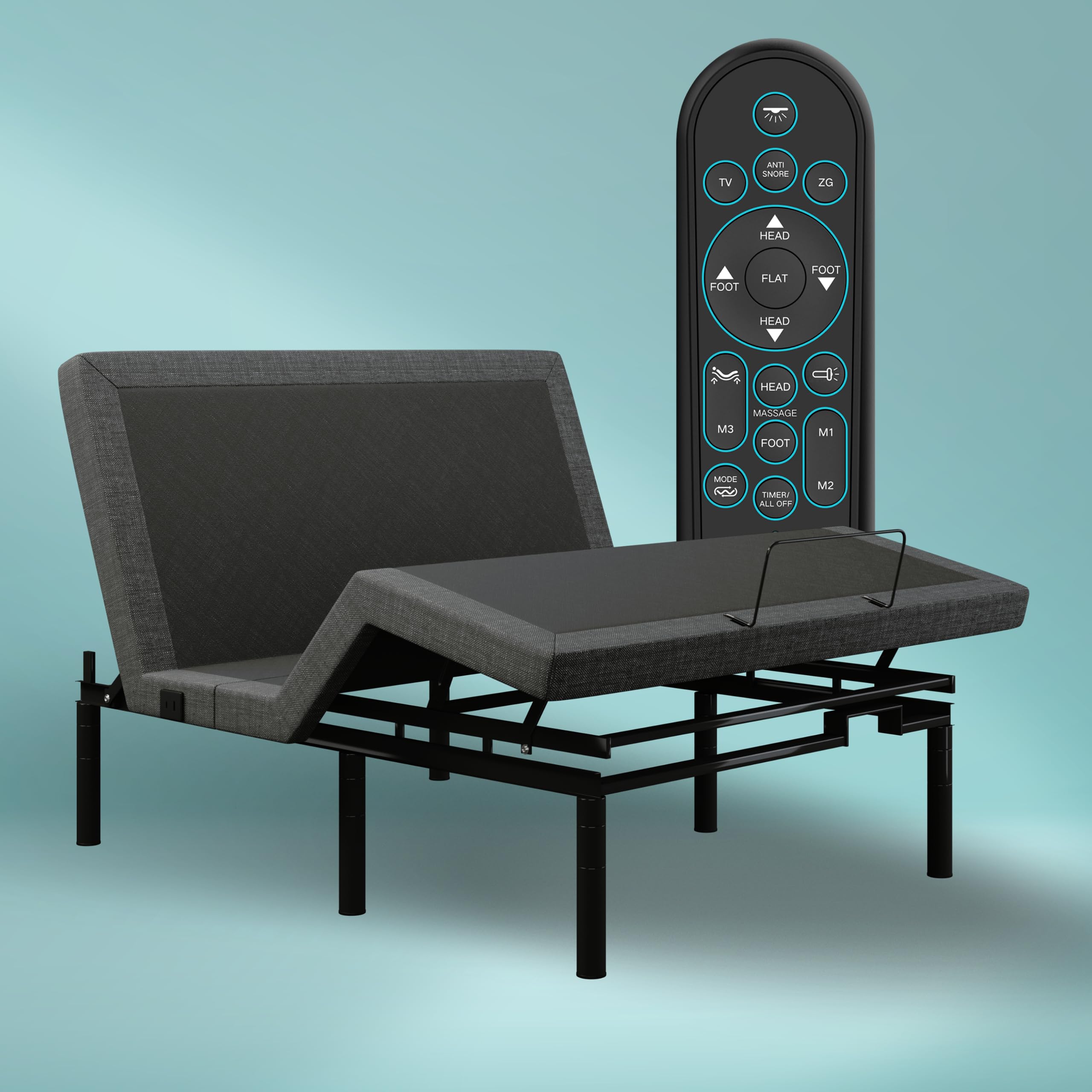 Adjustable Bed Base - King 6 inch Firm Support