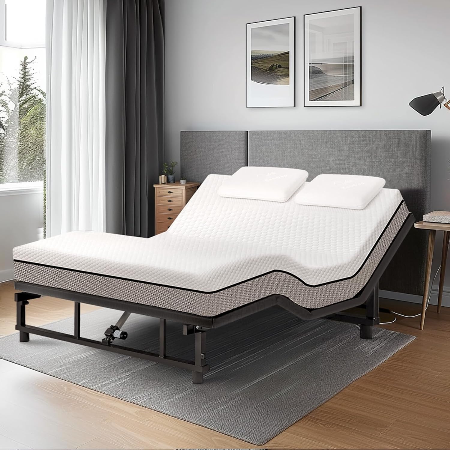 Adjustable Bed Base - King 8 inch Eco-friendly