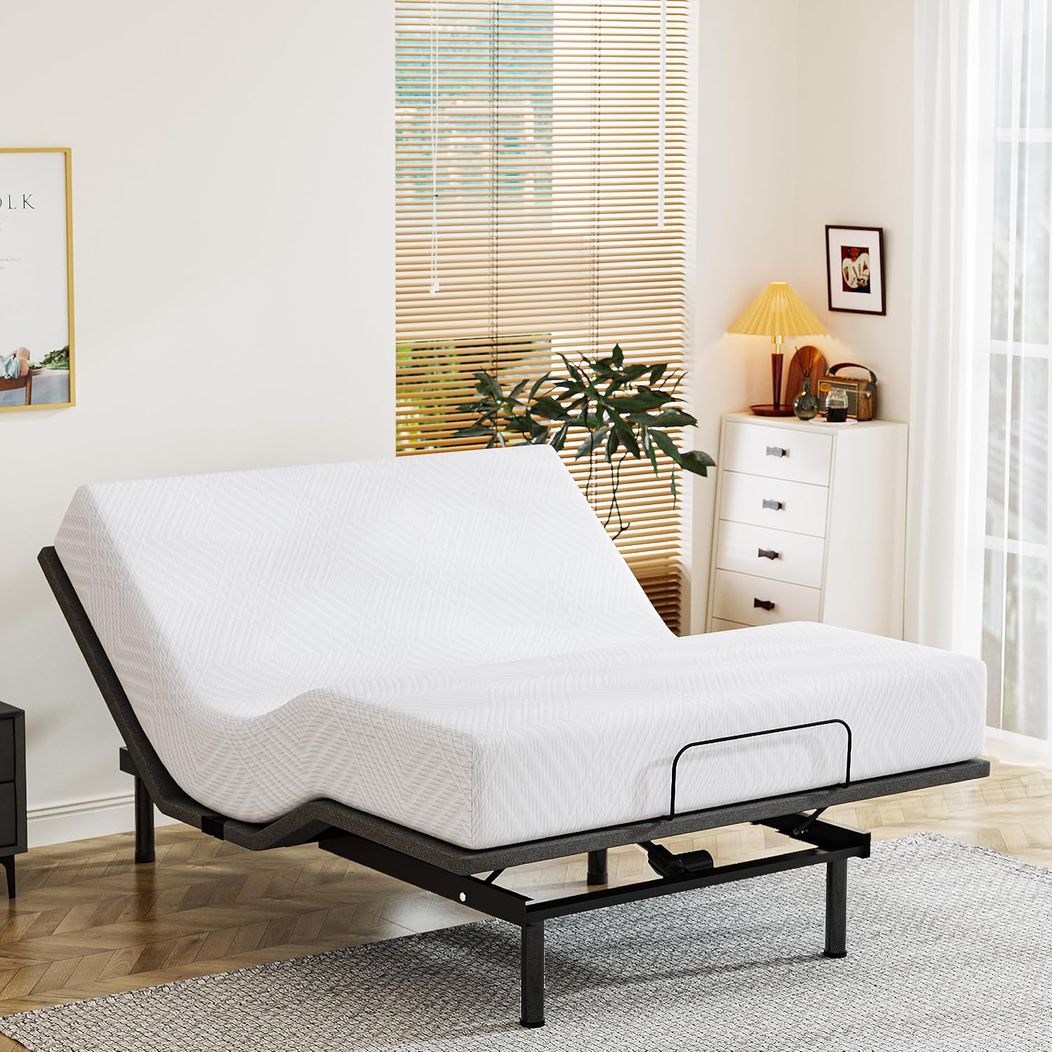 Adjustable Bed Base - Queen 10 inch Cooling