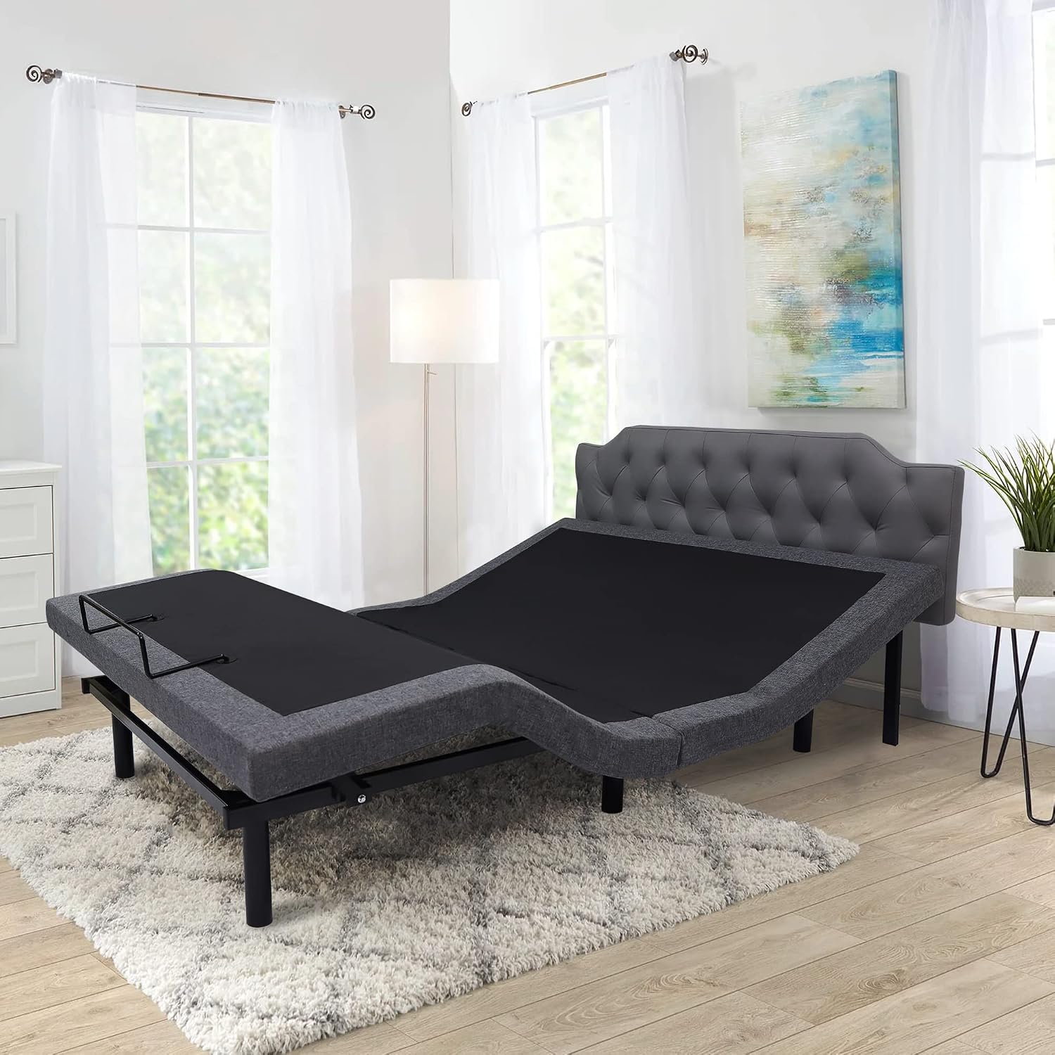 Adjustable Bed Base - Queen 14 inch Plush