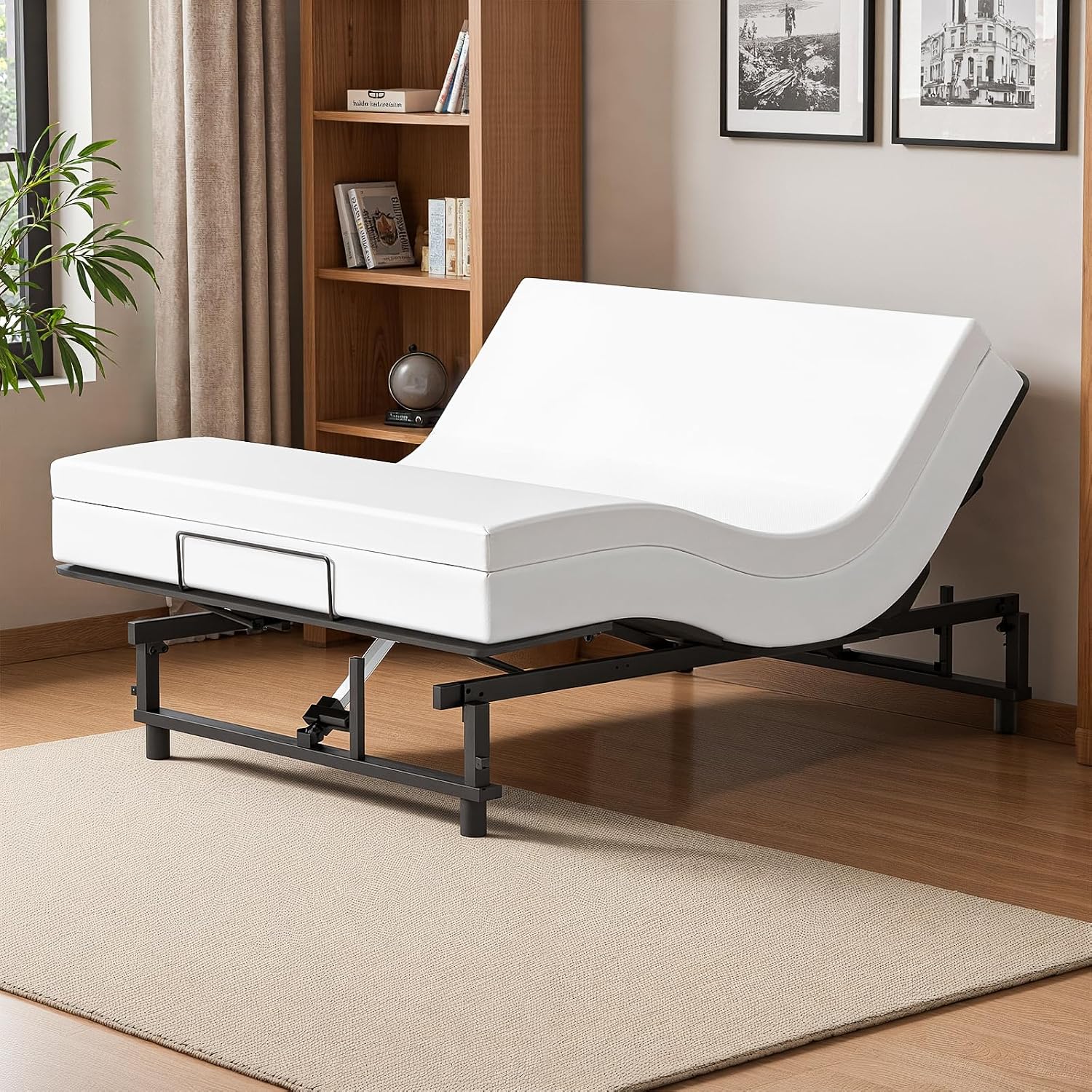 Adjustable Bed Base - Queen 6 inch Hypoallergenic