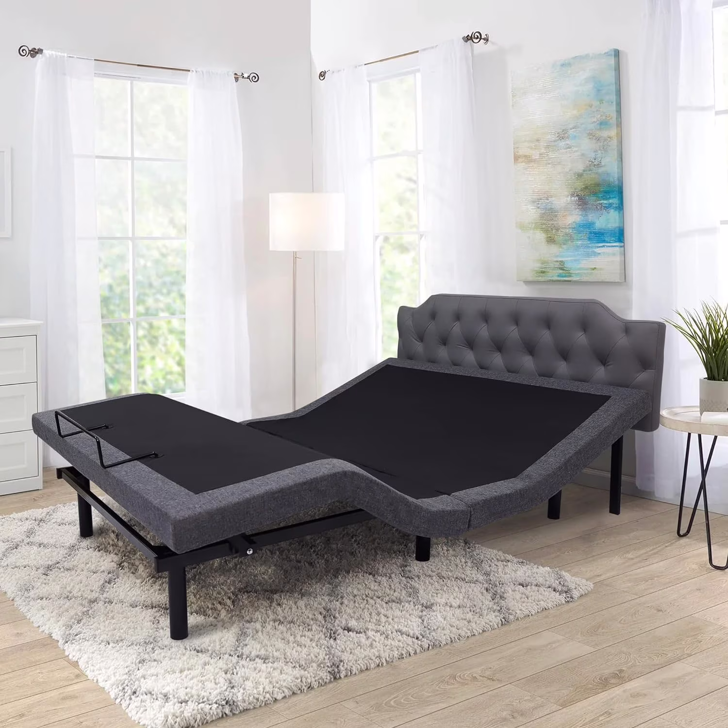 Adjustable Bed Base - Queen 6 inch Medium Firm
