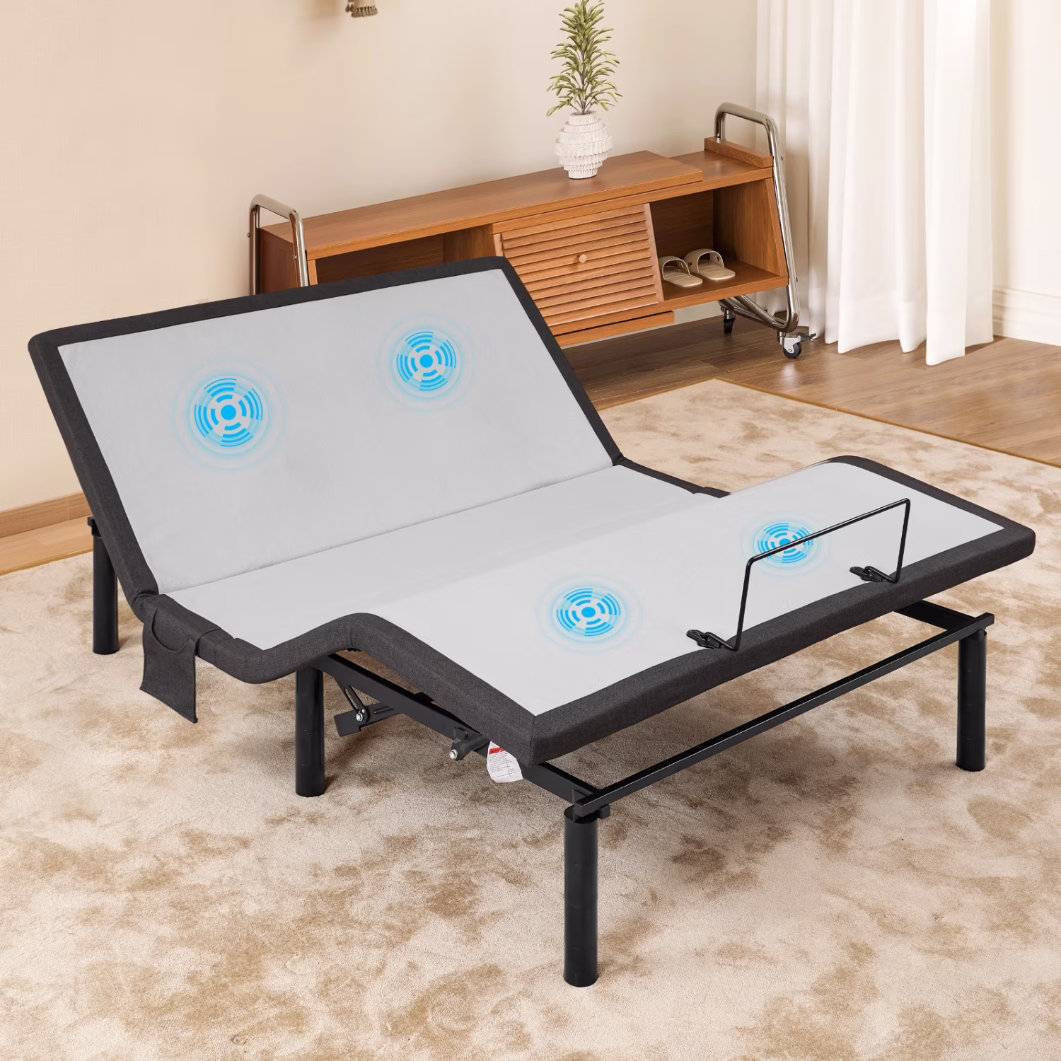 Adjustable Bed Base - Queen 8 inch Hypoallergenic