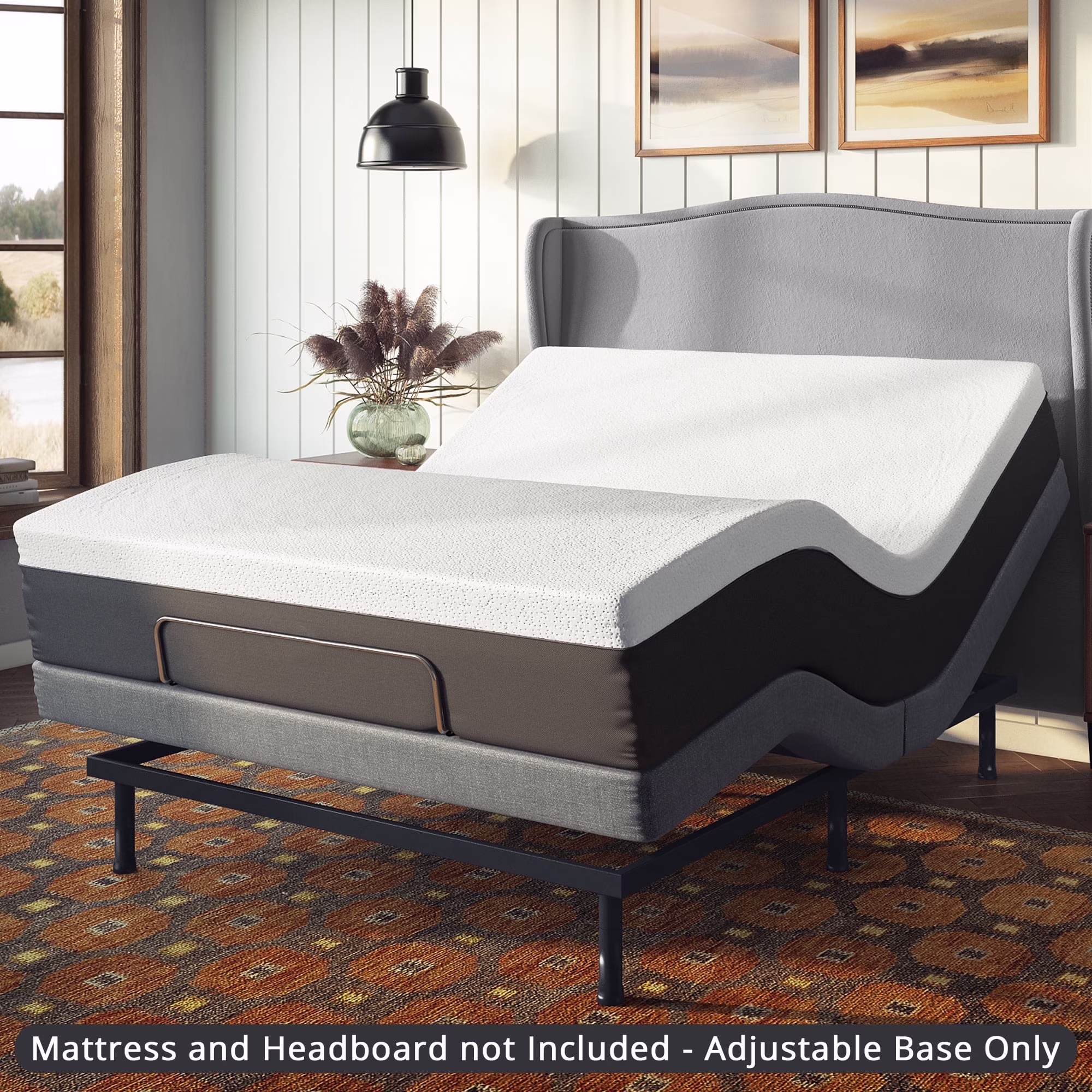 Adjustable Bed Base - Queen 8 inch Plush